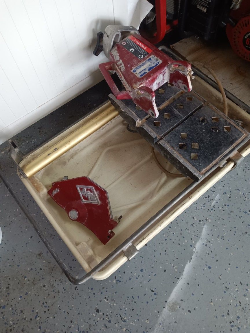 MK 770 Tile saw Parts Only