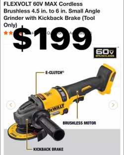 Flex 60v grinder only