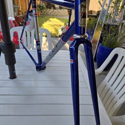 Fuji Connoisseur Renolds 725 Bike Frame And Forks