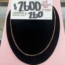 18kt Necklace 12.2 Grams