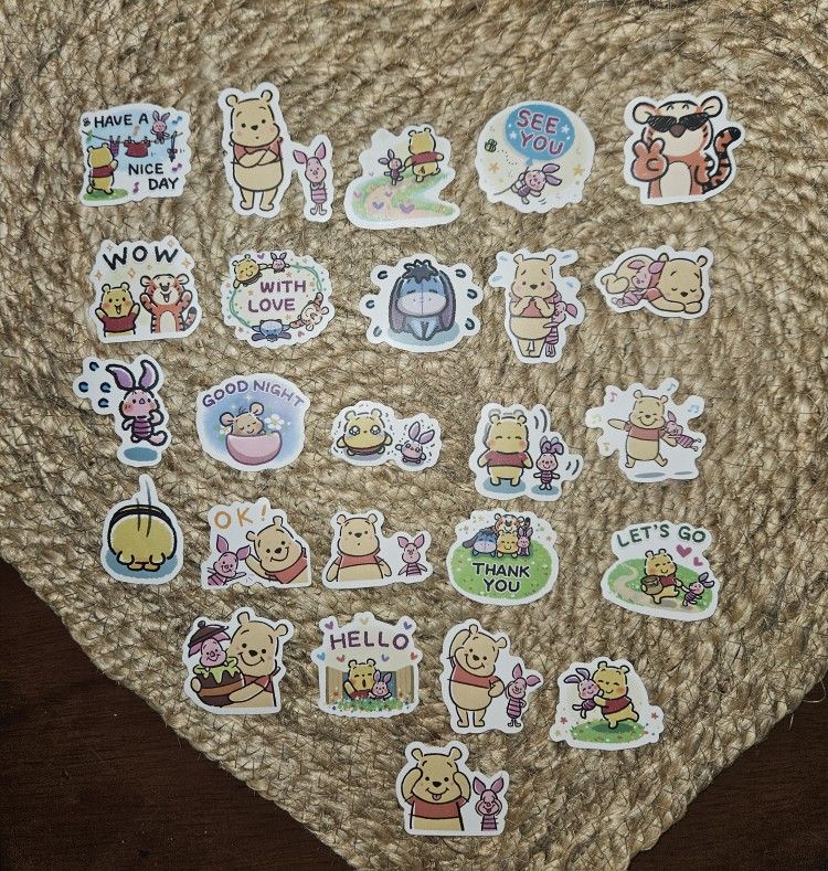 Winnie The Pooh & Friends Stickers 25