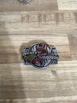 Vintage Harley-Davidson Belt Buckles Lot