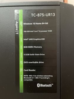 Acer tc-875 Desktop PC