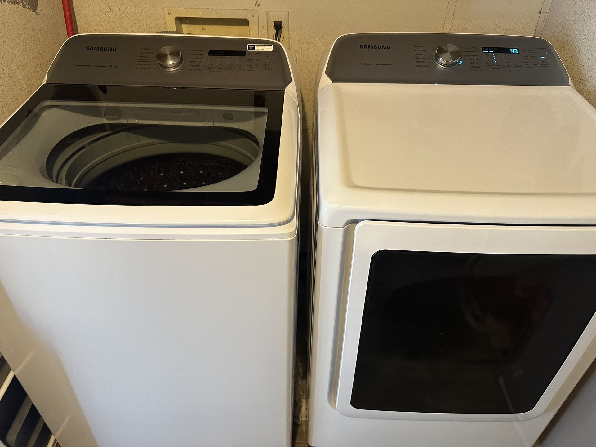 Samsung Washer And Dryer