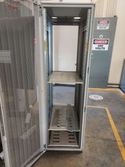 Server Rack Enclosure Cabinet with Shelves