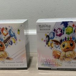Pokemon Center Prismatic Evolutions ETB