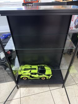 Display Case Rudsta IKEA Good Condition 