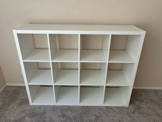 IKEA KALLAX 12-Cube Shelf – Excellent Condition ($87 OBO)