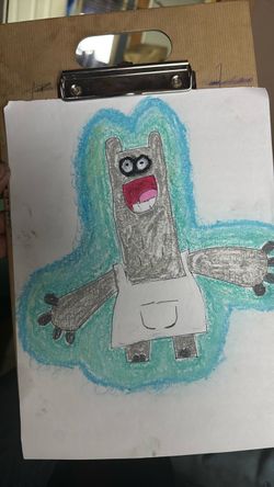 Cartoon Network Schnitzel from Chowder art collectible