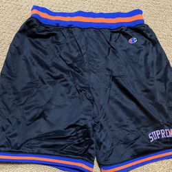 Supreme x Champion Mesh Basketball Shorts