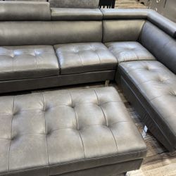 Ibiza Sectional With Ottoman $999