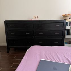 6 cabinet dresser