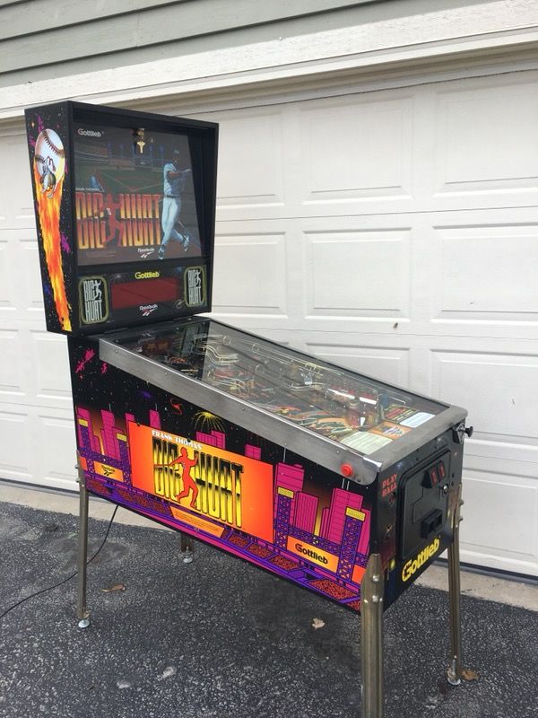 Frank Thomas The Big Hurt Pinball Machine