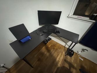 L shaped desk