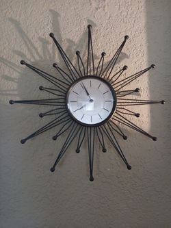 Mid Century Style Wall Clock