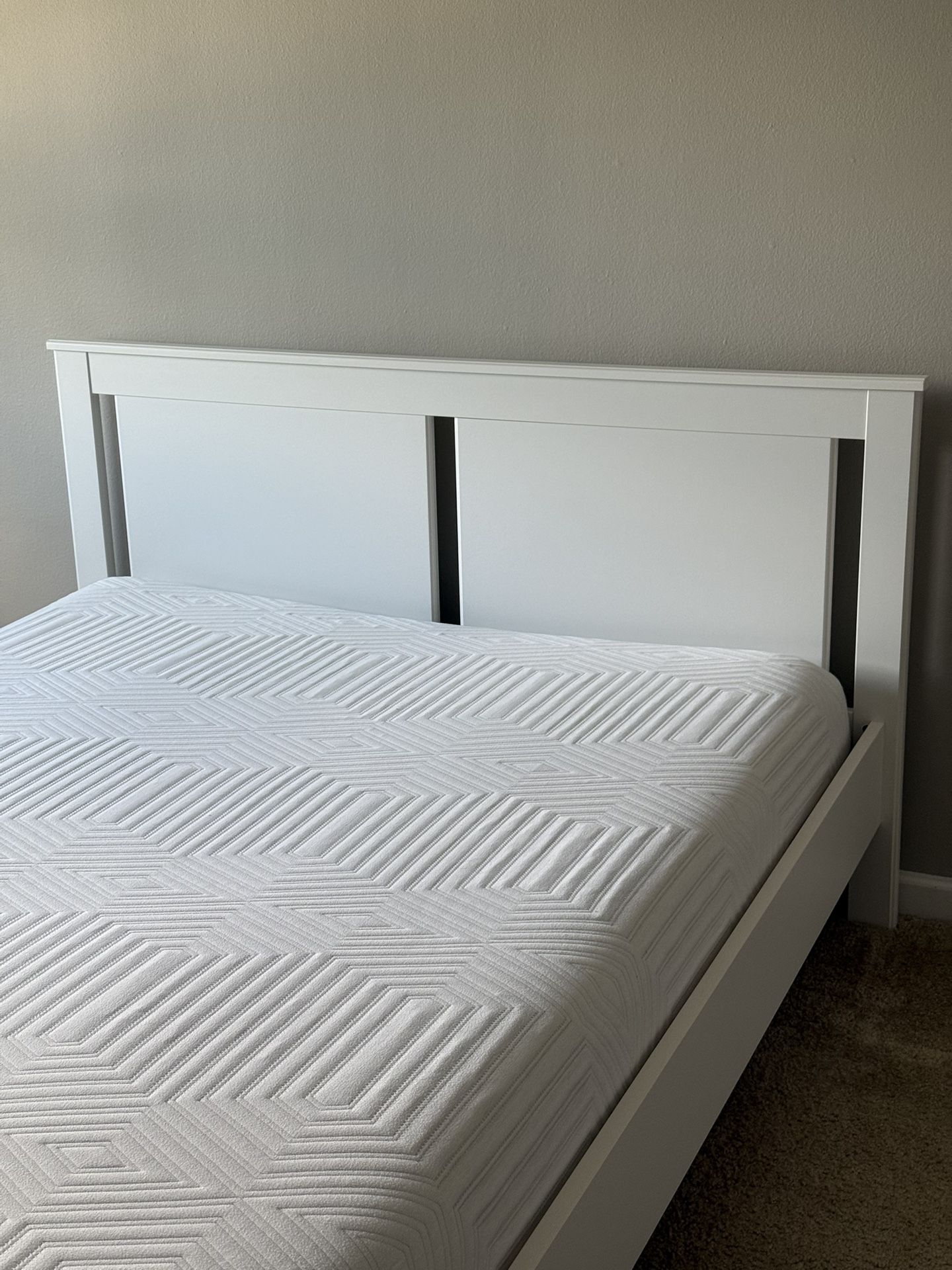 Queen Bed (Frame + Mattress)