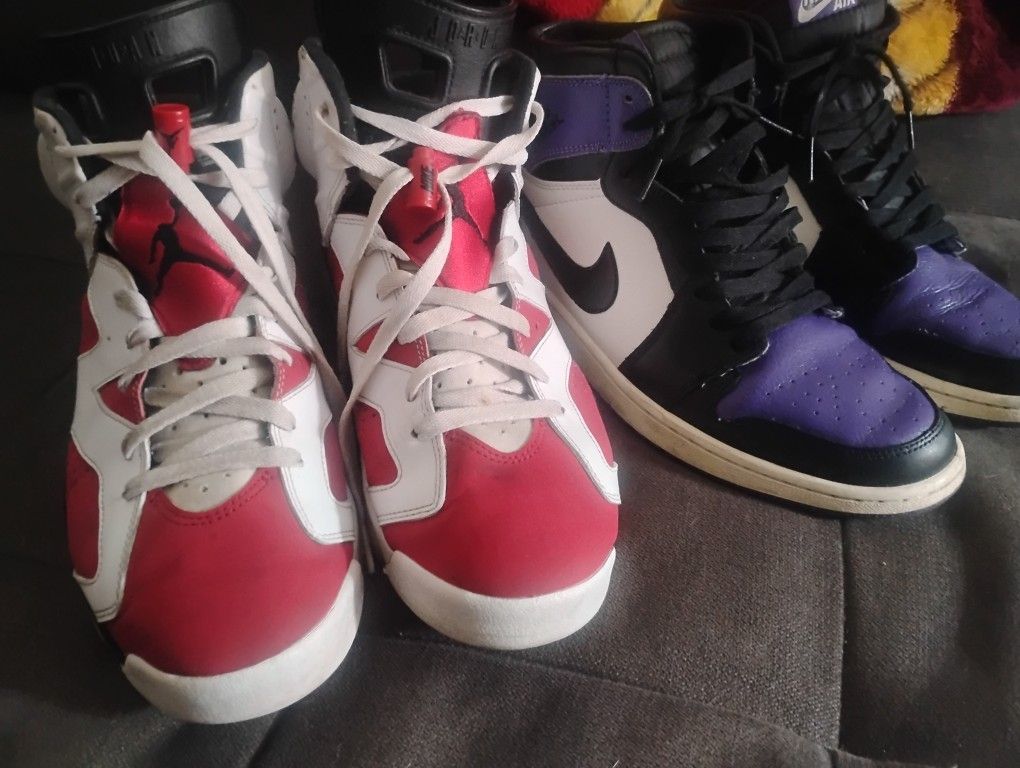 Jordan OG J1s And Jordan 6 ./ Men's 11