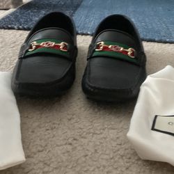 Gucci Loafers (Black Leather)