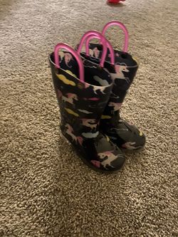 Toddler rain boots 5/6