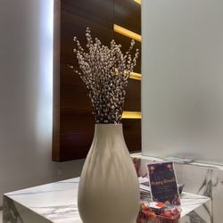 West Elm Ceramic Raindrop Shape Vase