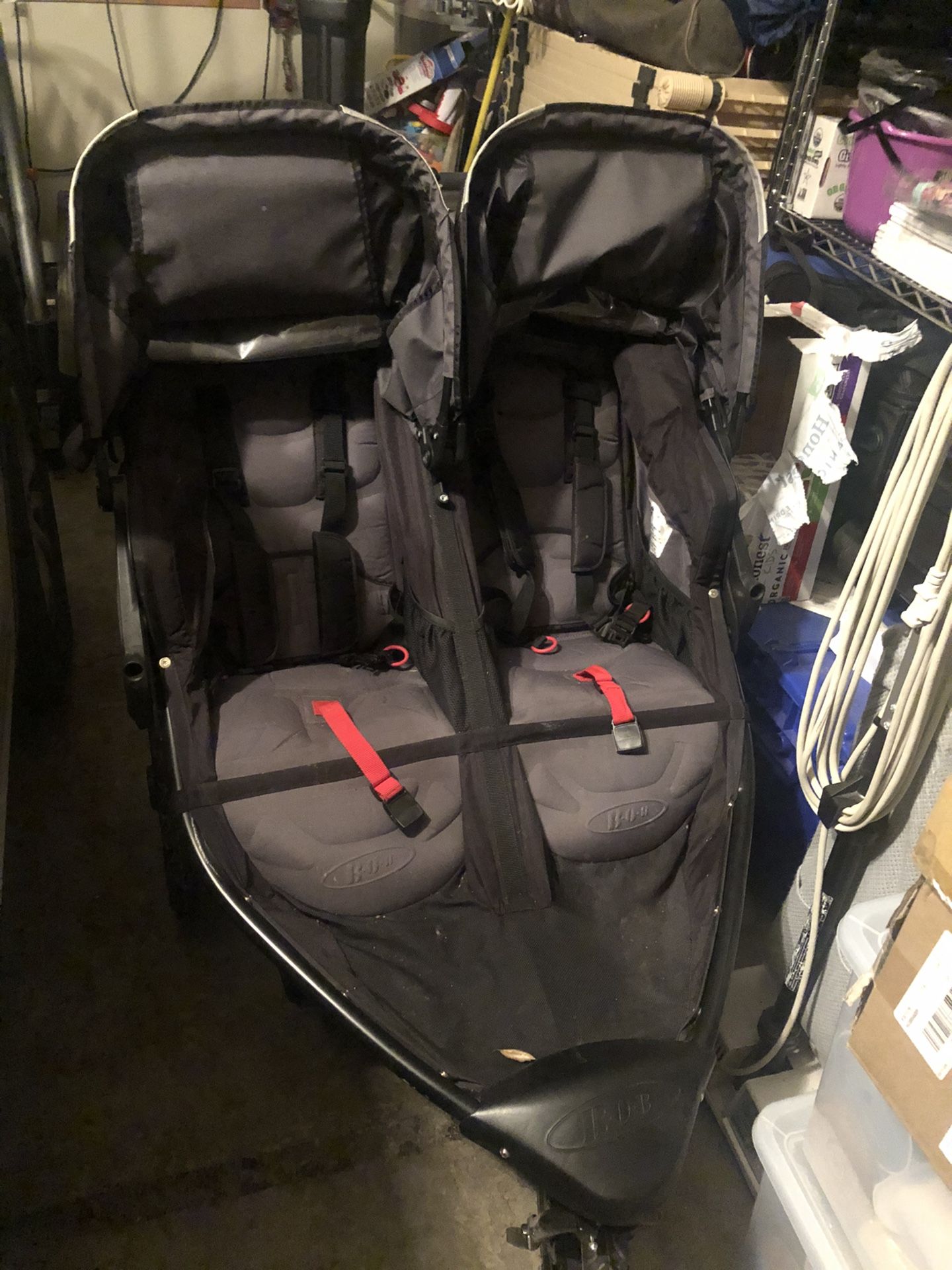 BOB DOUBLE STROLLER!! Practically NEW!!