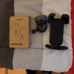 Ebike Mirrors And Phone Mounts