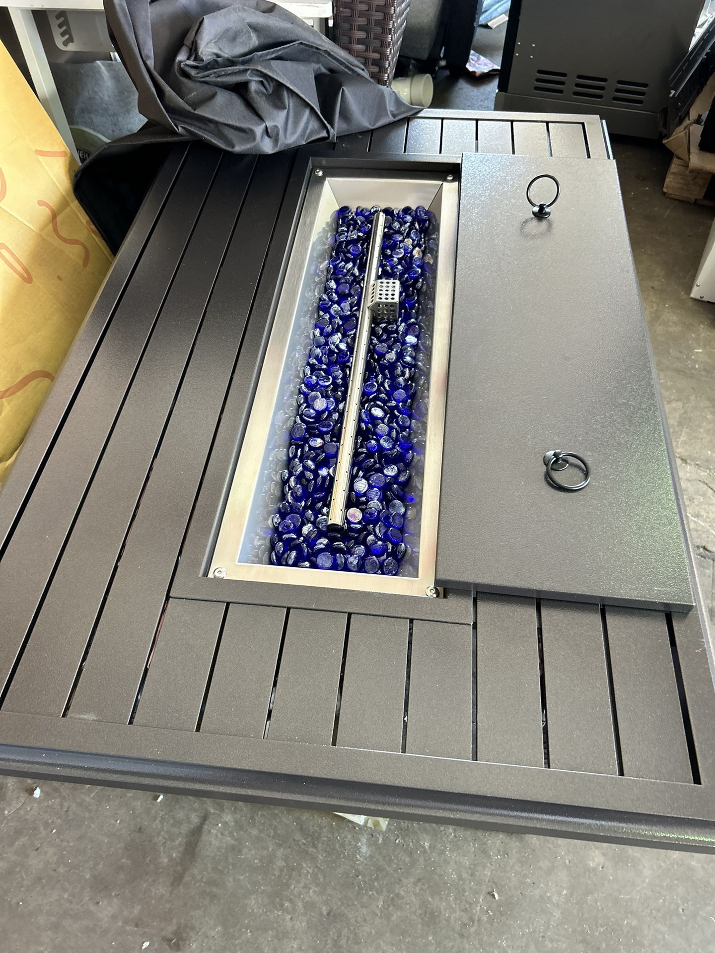 Outdoor Patio Set With Fire Pit