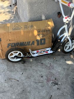 Vintage formula 10 Bmx scooter brand new just open de box