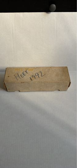 1992 Fleer Baseball