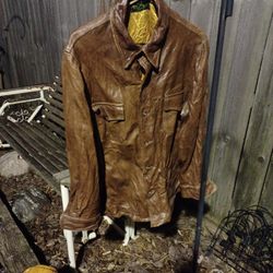 Abercrombie and fitch hot sale leather jacket