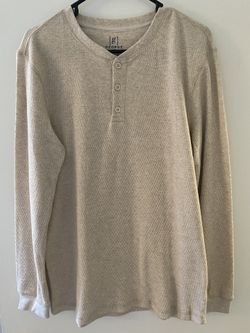 George Men’s Long Sleeve Henley