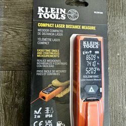 Klein Tools Laser Distance Measure, Measures in Feet, Inches, Meters