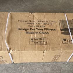 8ft Trampoline With Box (new)