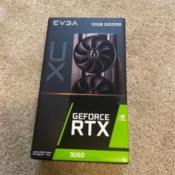 Brand new EVGA RTX 3060 XC

