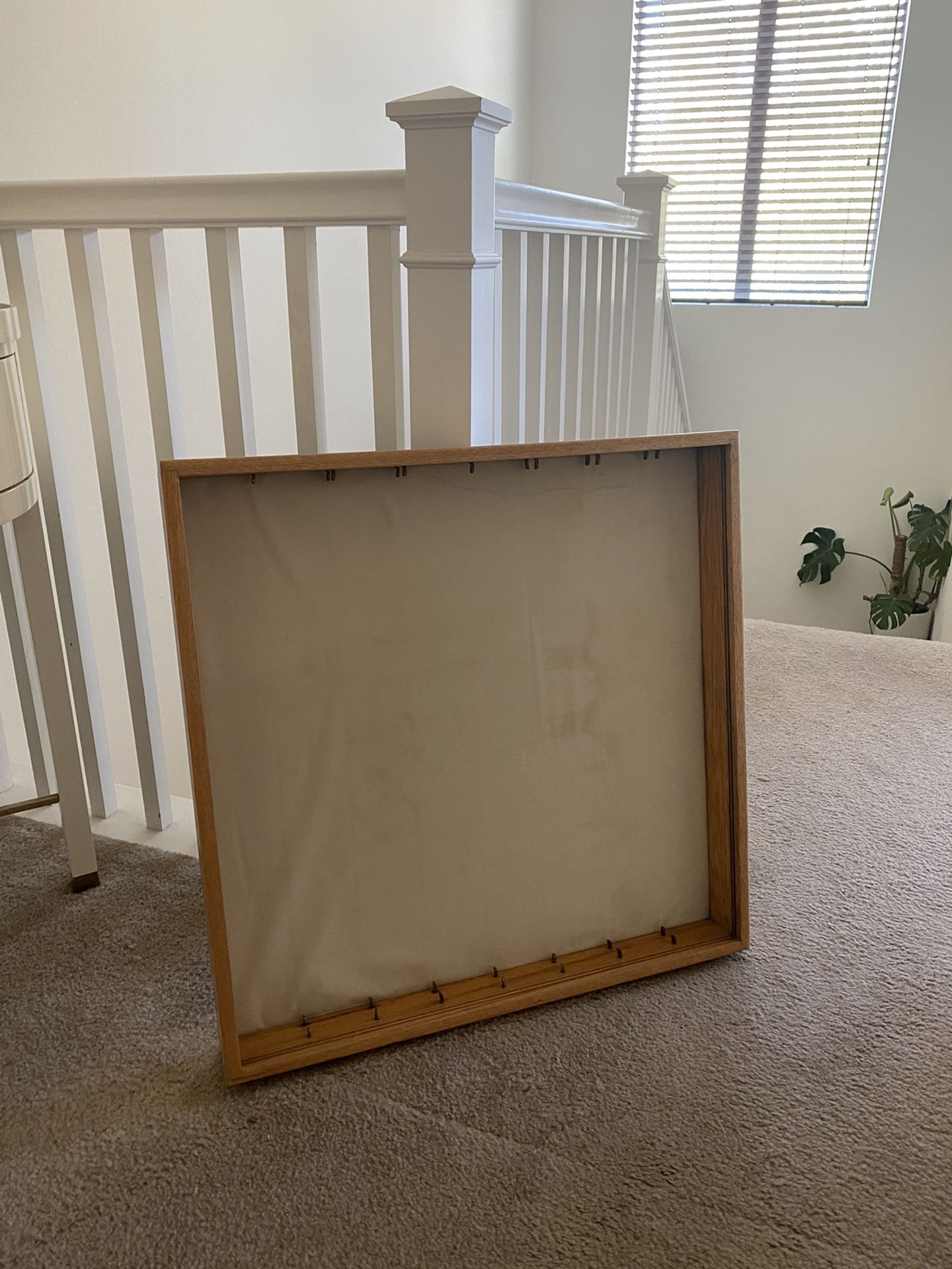 Small Shelf / Display  With Glass Shelves . 30 By 30