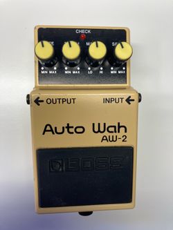 BOSS Auto Wah AW-2 rare guitar pedal