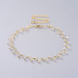 Radiant Glass Beads Choker Necklace