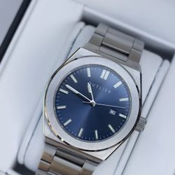 Outlier Watch Co. 42mm Stainless Steel Blue Dial
