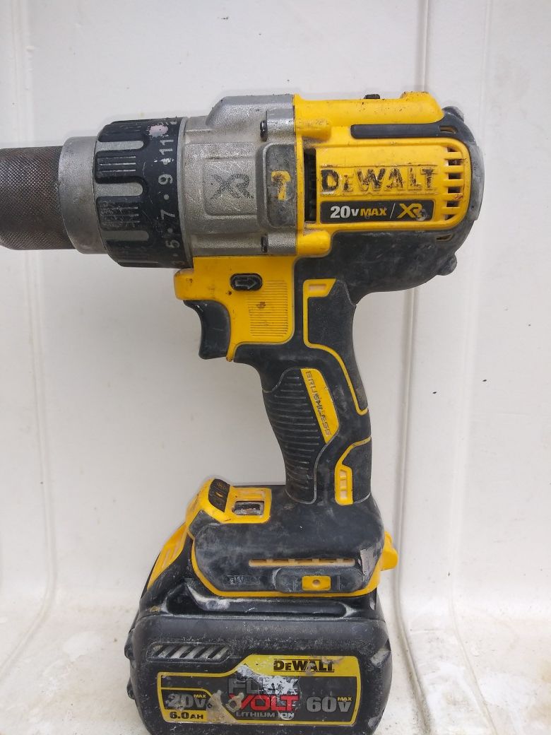 DeWalt 20-volt Max hammer drill dcd996