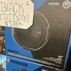 10 “ Subwoofer Kicker