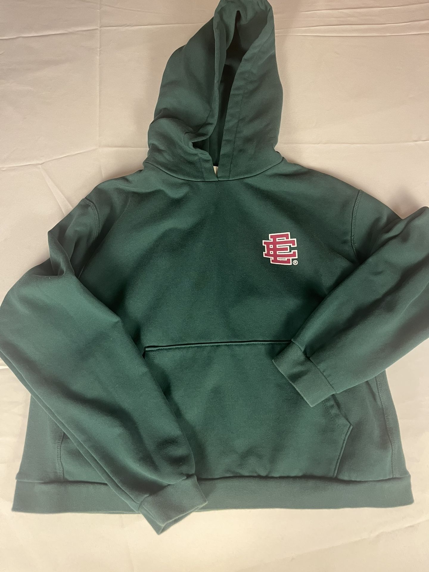 Eric Emmanuel EE Green And Red Hoodie Size Large