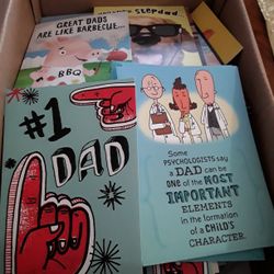Big Box Full Of Father's Day Hallmark Cards In Weeki Wachee Spring Hill