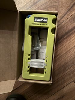 Hinge Router Template Jig