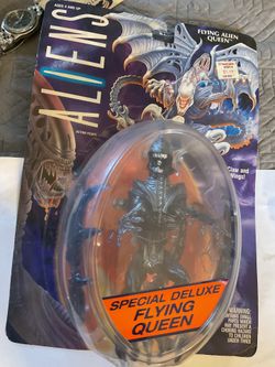 Aliens Flying Queen Alien New On Card Special Deluxe Flying Queen Vintage 1992