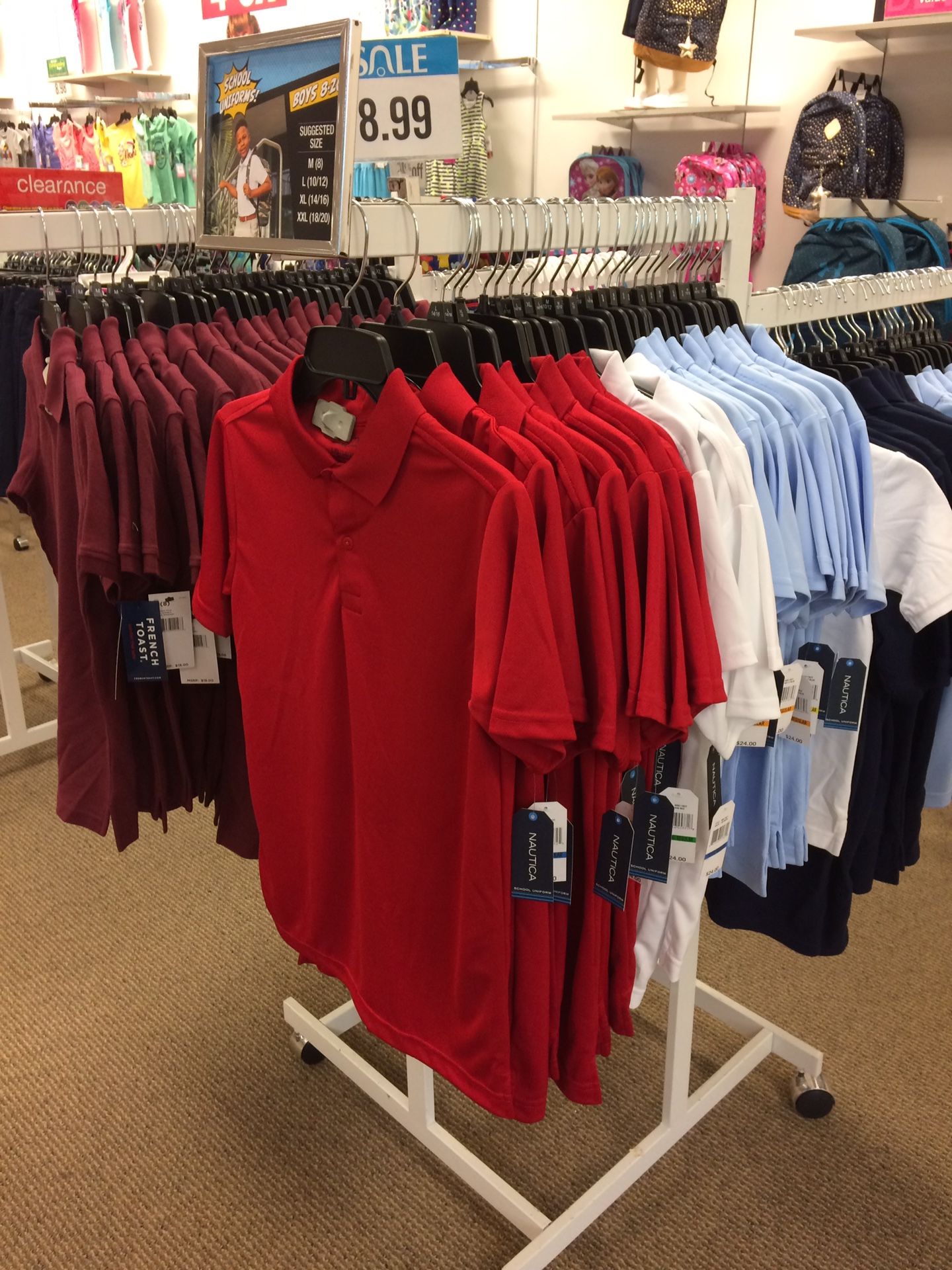 KIDS UNIFORMS SALE @ BEALLS !! <3