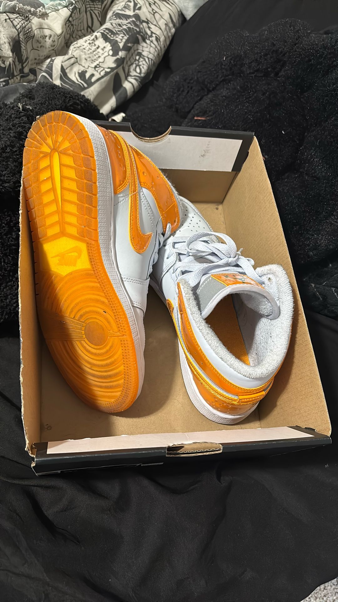 Jordan 1 (Air Dunk) Orange Splash