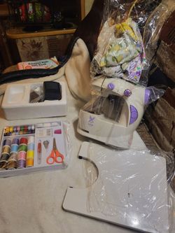 KPCB Mini Sewing Machine with Accessories Bundle