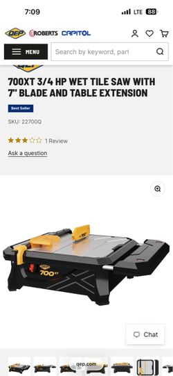 Tile saw