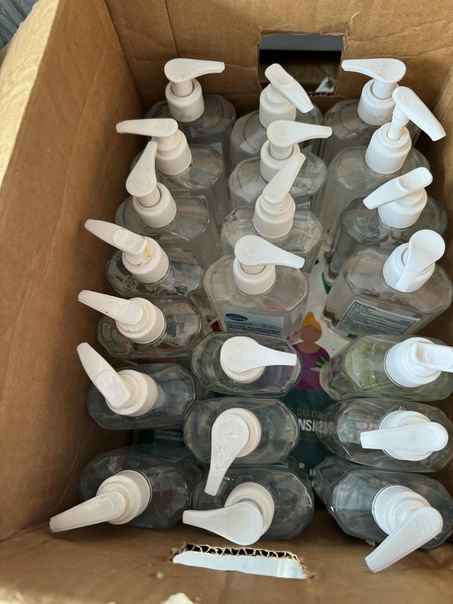 Hand sanitizer 31 back