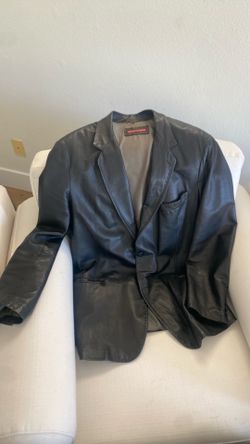 Vintage  Armani, leather jacket